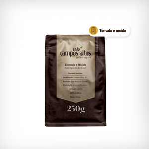 Café Moído, Pacote de 250g em Pó